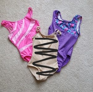 Reserved- Girls leotard bundle
